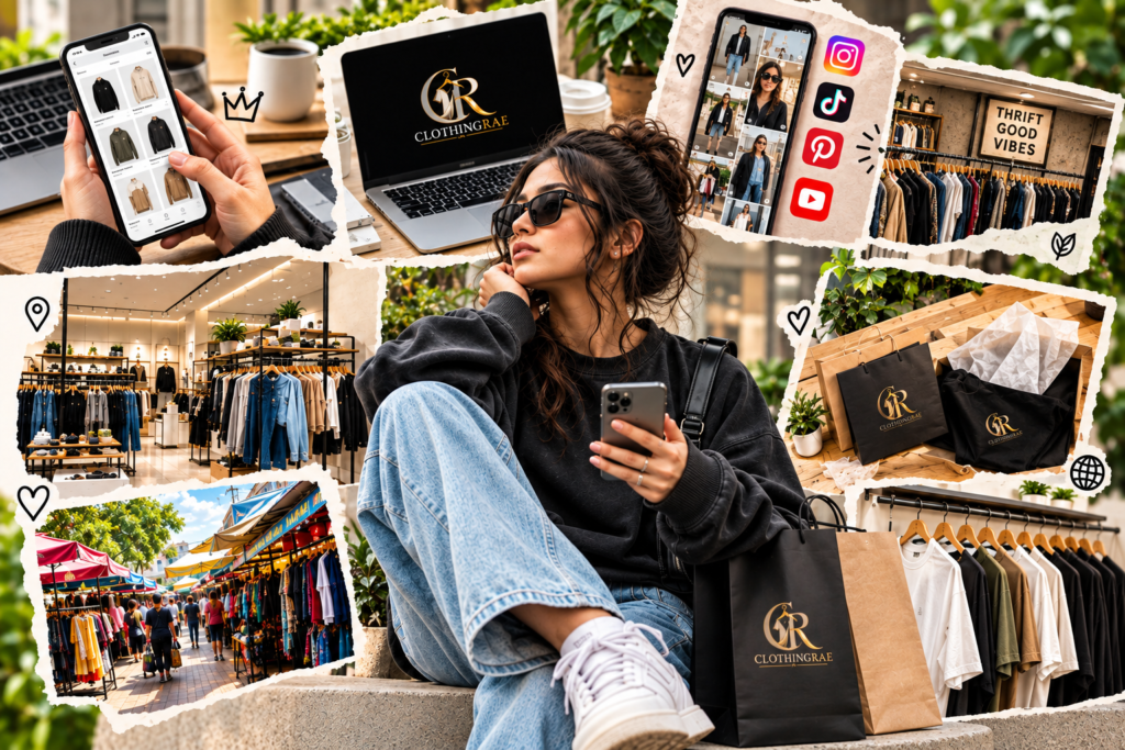 Where do Gen Z buy their clothes