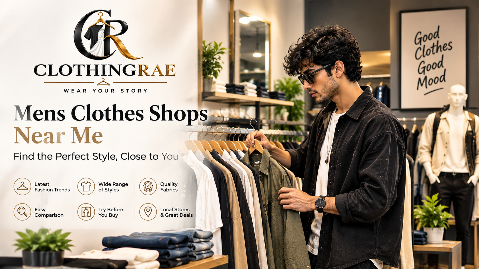 Read more about the article Mens Clothes Shops Near Me: 11 Best & Stylish Fashion Stores